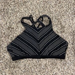ATHLETA High Neck Swim Top